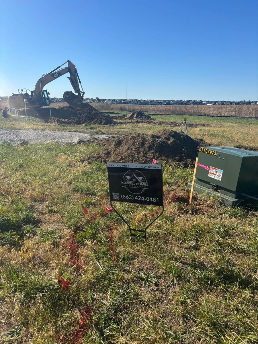 Custom Home Design and Construction for Murrell Homes in Davenport, IA