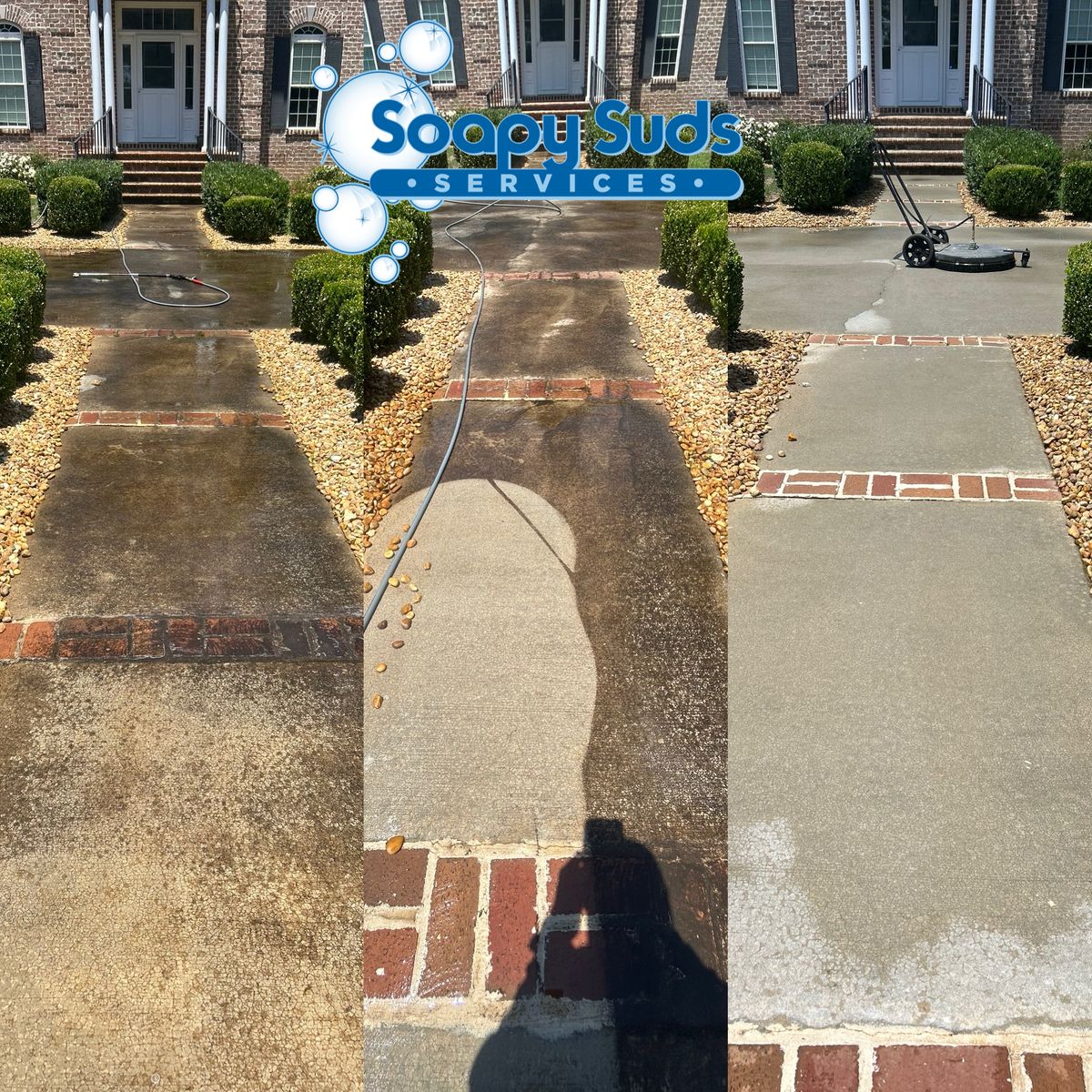 Pressure Washing for Soapy Suds Services Georgia in Perry, GA