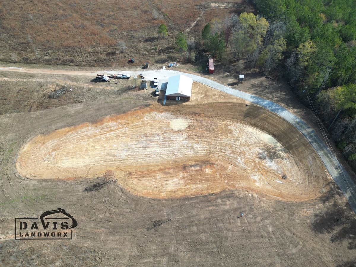 Pond Construction / Repairs for Davis Landworx in Clanton,  AL