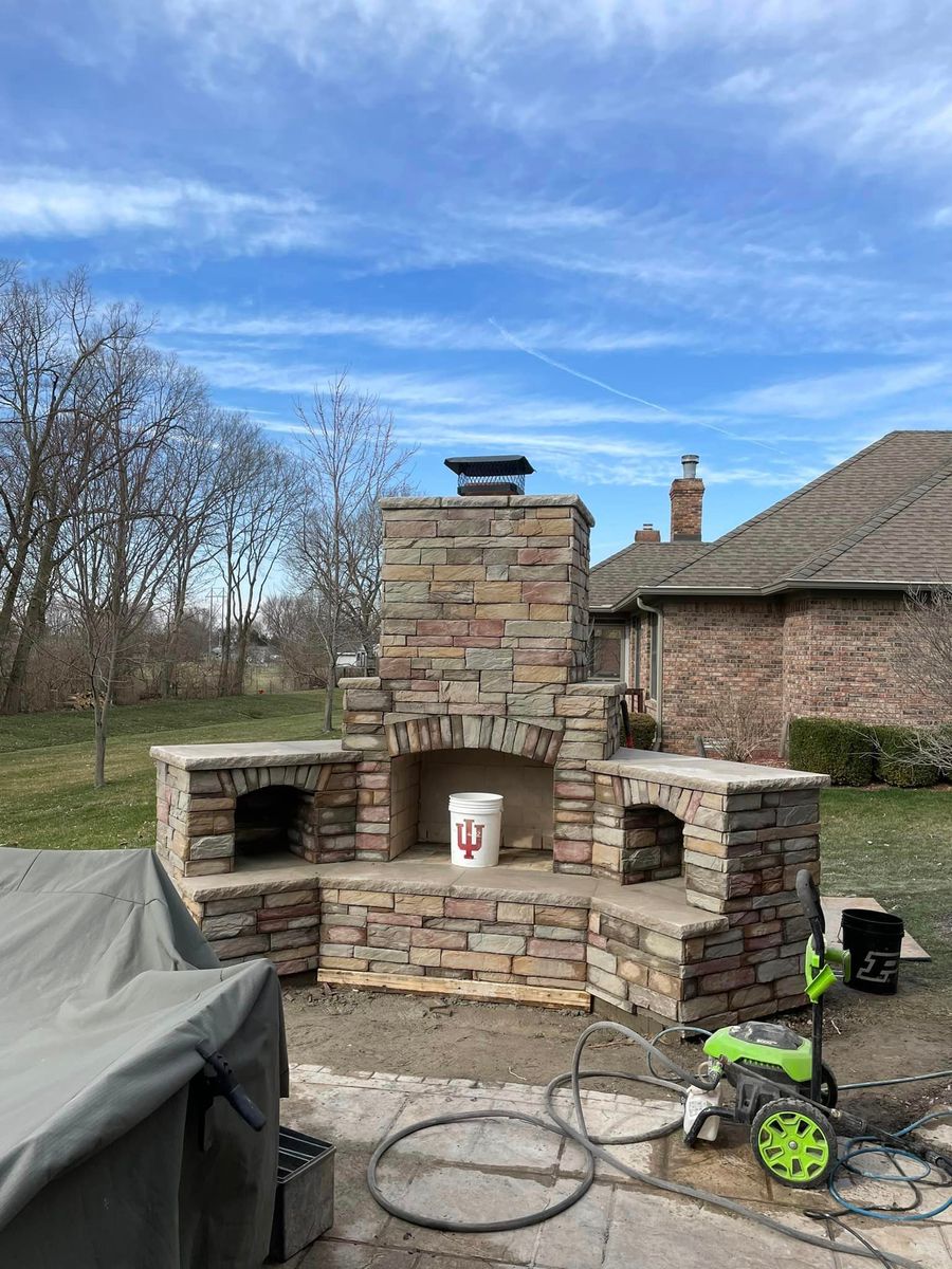 Fireplace Installation for Whyde Masonry in Beech Grove, IN