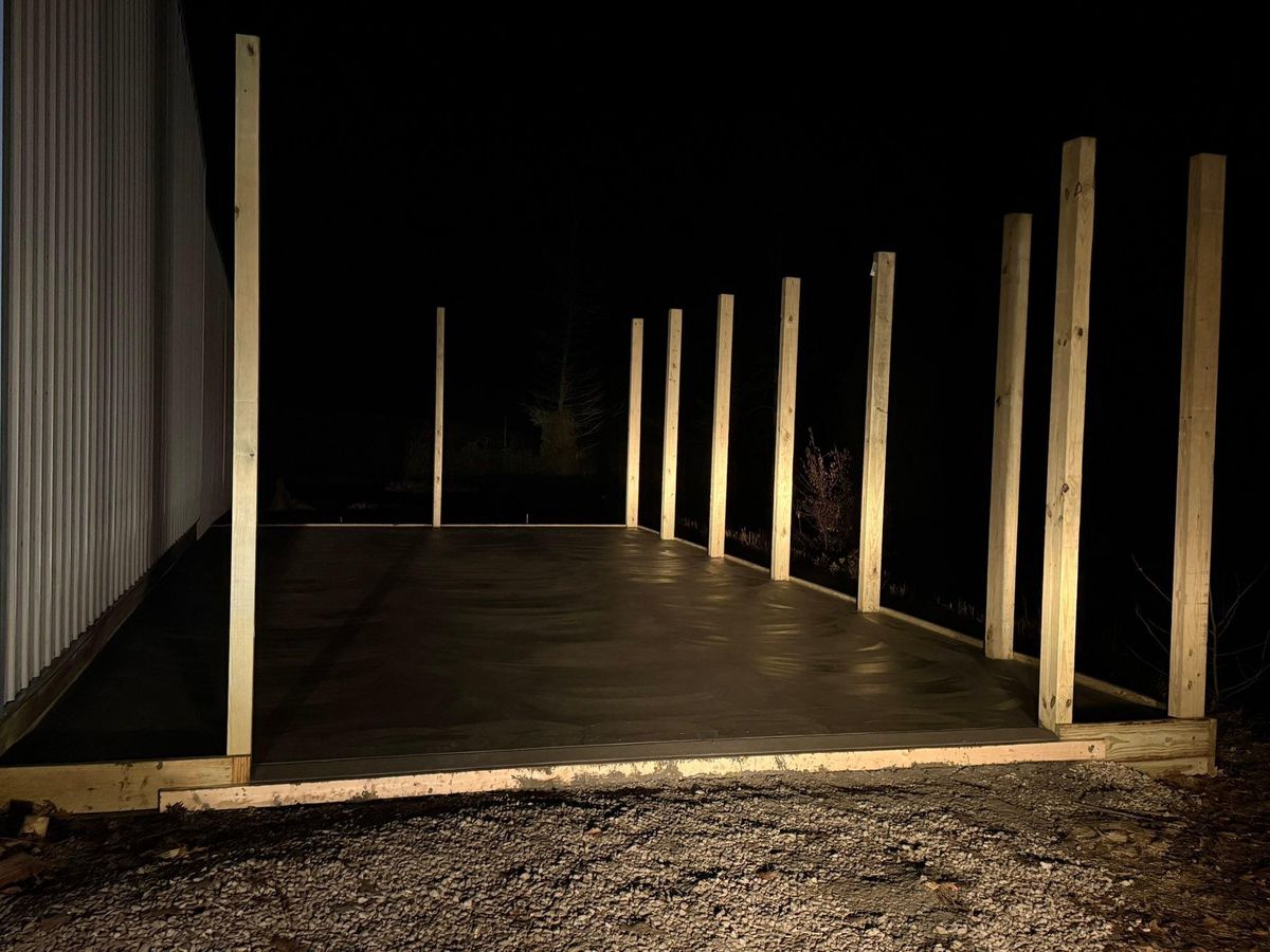 Basement, Block-Wall, Poured-Wall, & Other Foundations for Whitfield Concrete Construction in Solsberry, IN