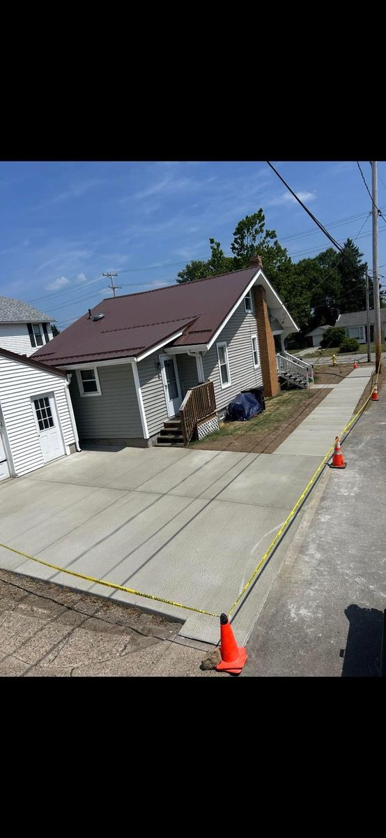 Concrete for PK Utilities & Excavation in Beaver County, PA