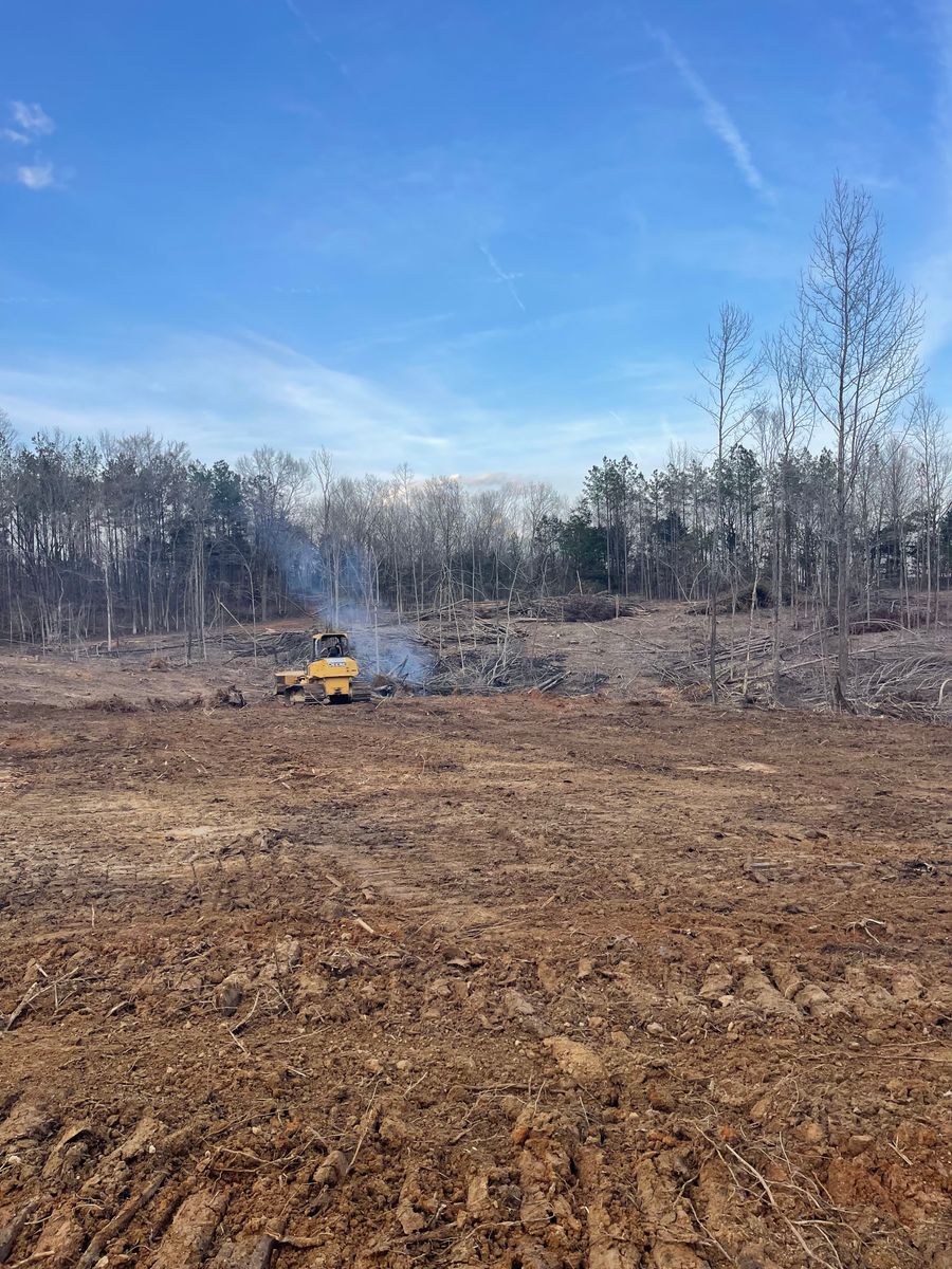 Forestry Mulching for Maness Trucking & Excavation in Lexington, TN