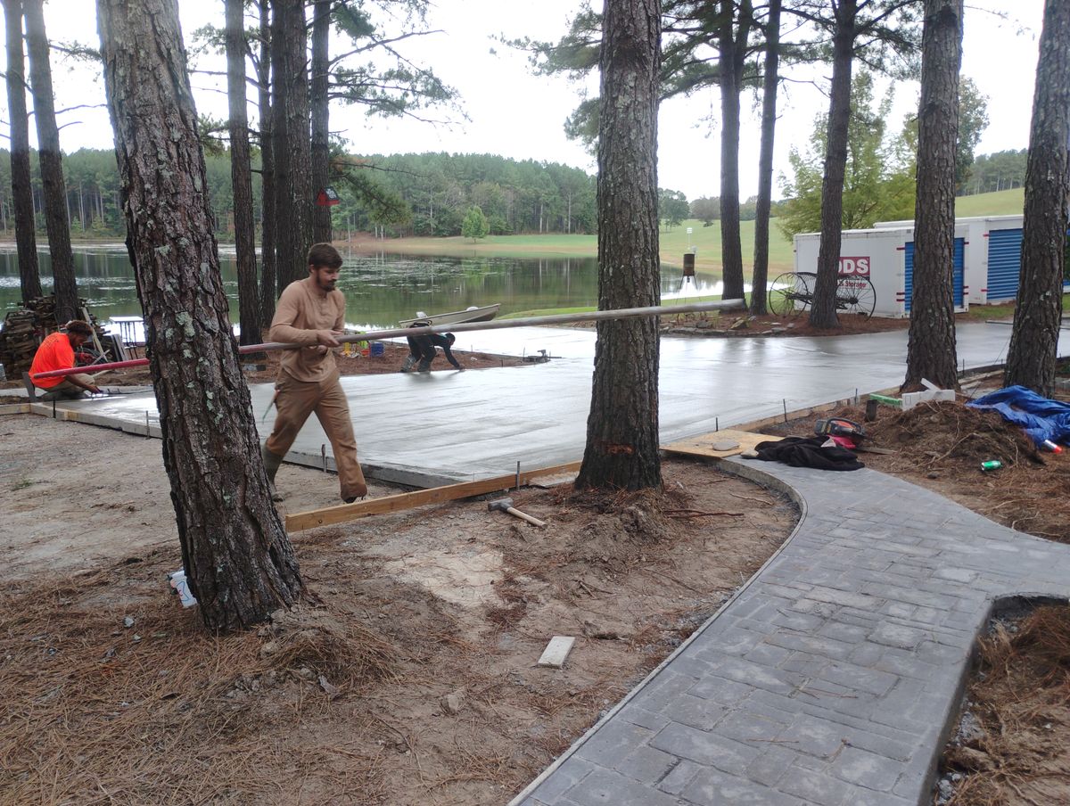 Concrete Slab Construction for PMR Construction in Rossville, GA