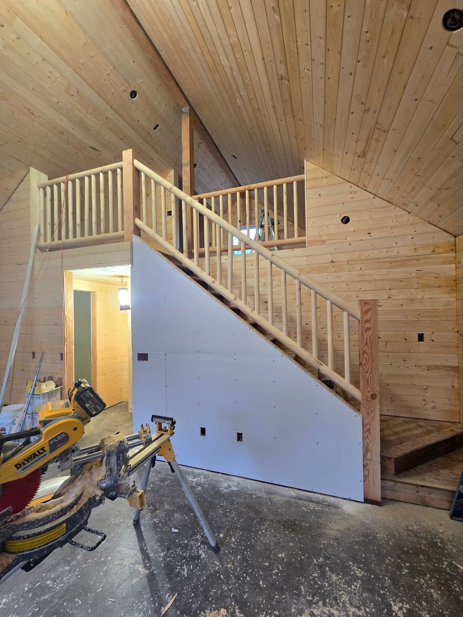 Custom carpentry for SteveWorks Construction in Sterling, AK