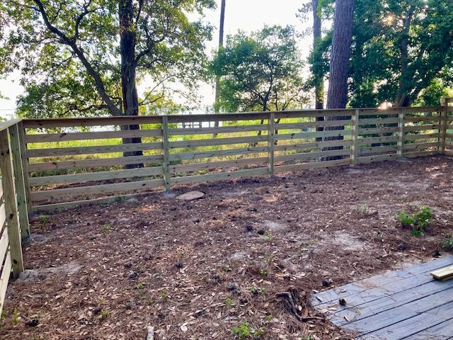 Wood Fencing for Sea Level Fence in Virginia Beach, VA