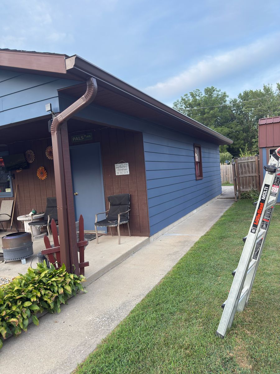 Gutters and Leaf Guards for Barajas Construction in Bluffton, IN