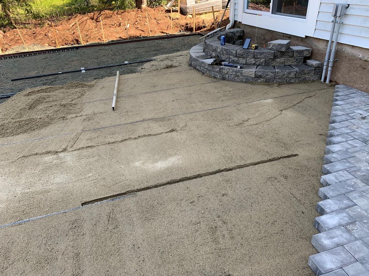 Patio Design & Construction for Smittys Property Maintenance LLC in Wethersfield, Connecticut