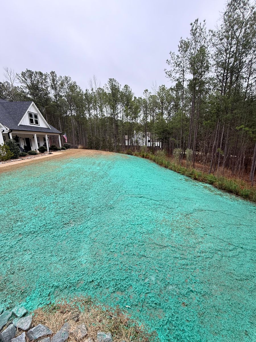 Hydroseeding for J&J Hauling and Outdoor LLC  in Fayetteville, GA