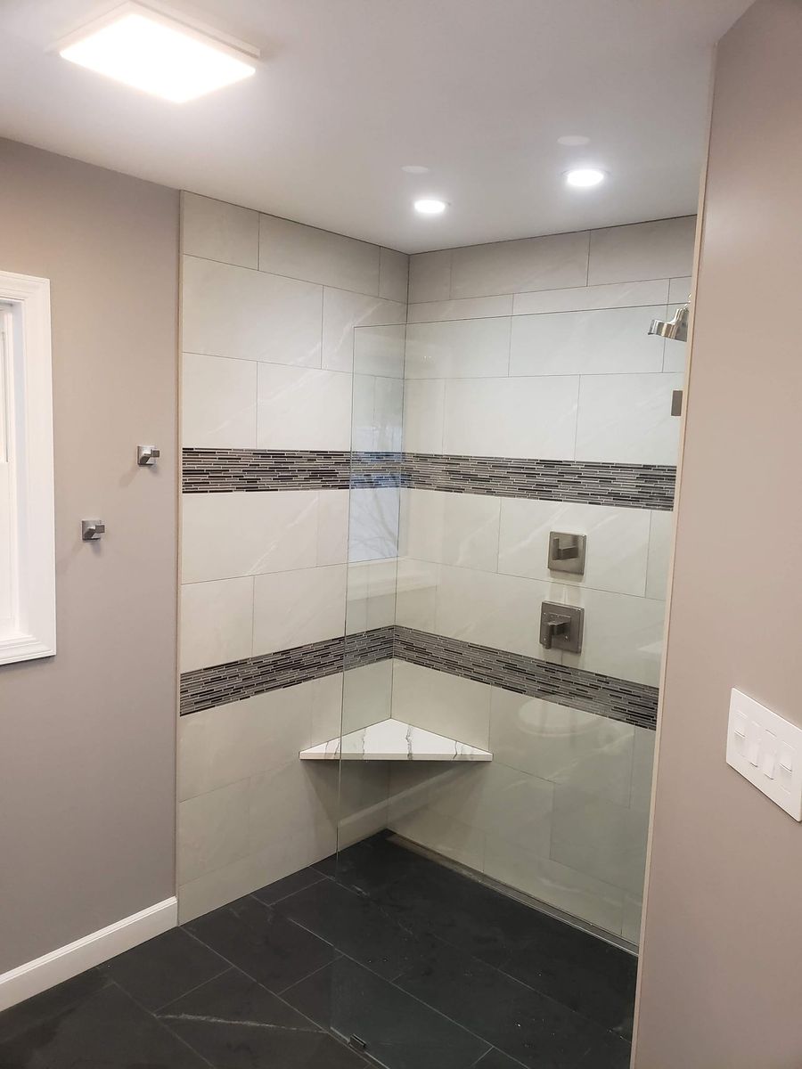 Bathroom Renovation for Demary Construction in Plattsburgh, NY