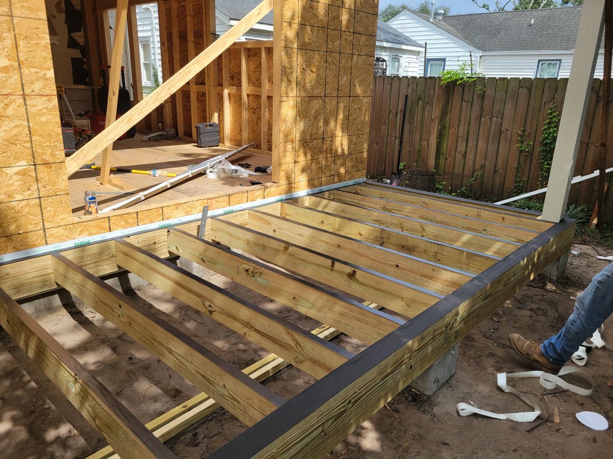 Framing for GVL Renovations in Greenville, SC
