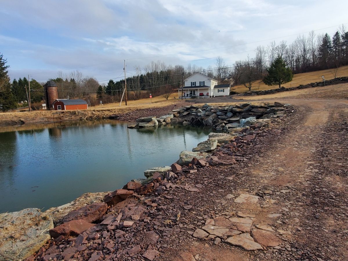 Ponds for R McK Excavating in Lake Ariel, PA