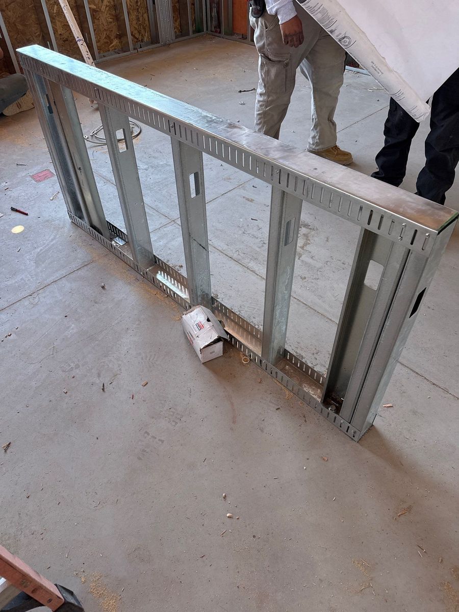 Framing for Ant Farm Construction in Kingman, AZ