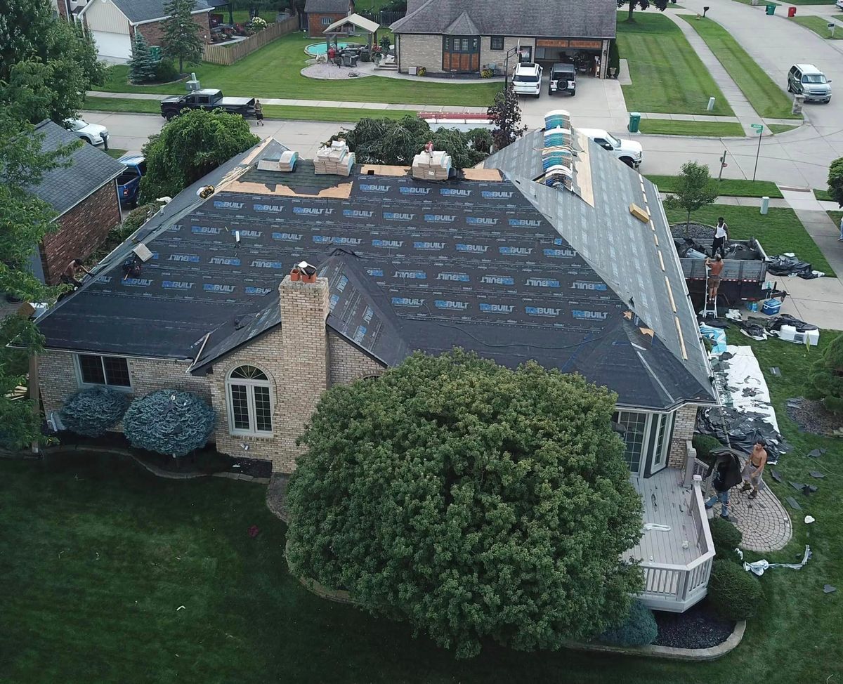 Roofing Replacement for DKZ Roofing LLC in St. Clair Shores, MI