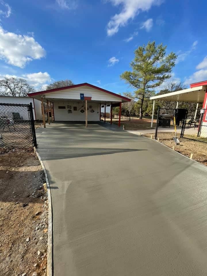 Driveway Design & Build for Jay-T Construction in Burnet, TX