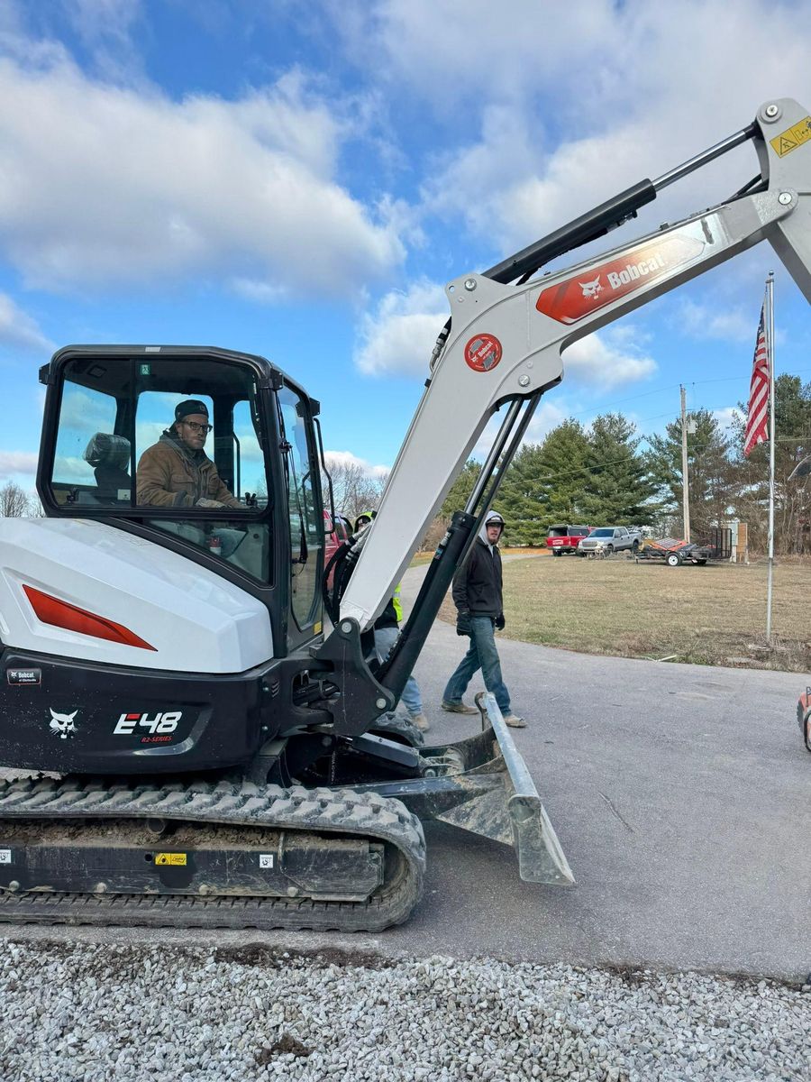 Porches, Patios, & Firepits for Whitfield Concrete Construction in Solsberry, IN