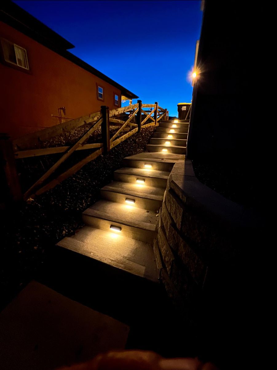 Landscape Lighting for Pikes Peak Landscaping in Colorado Springs, CO