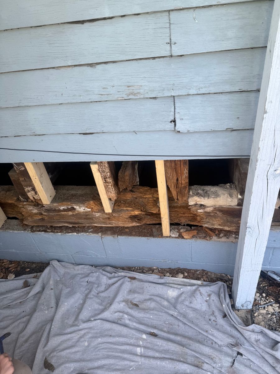 Termite Repair for JPH Builders Inc. in Milton, FL