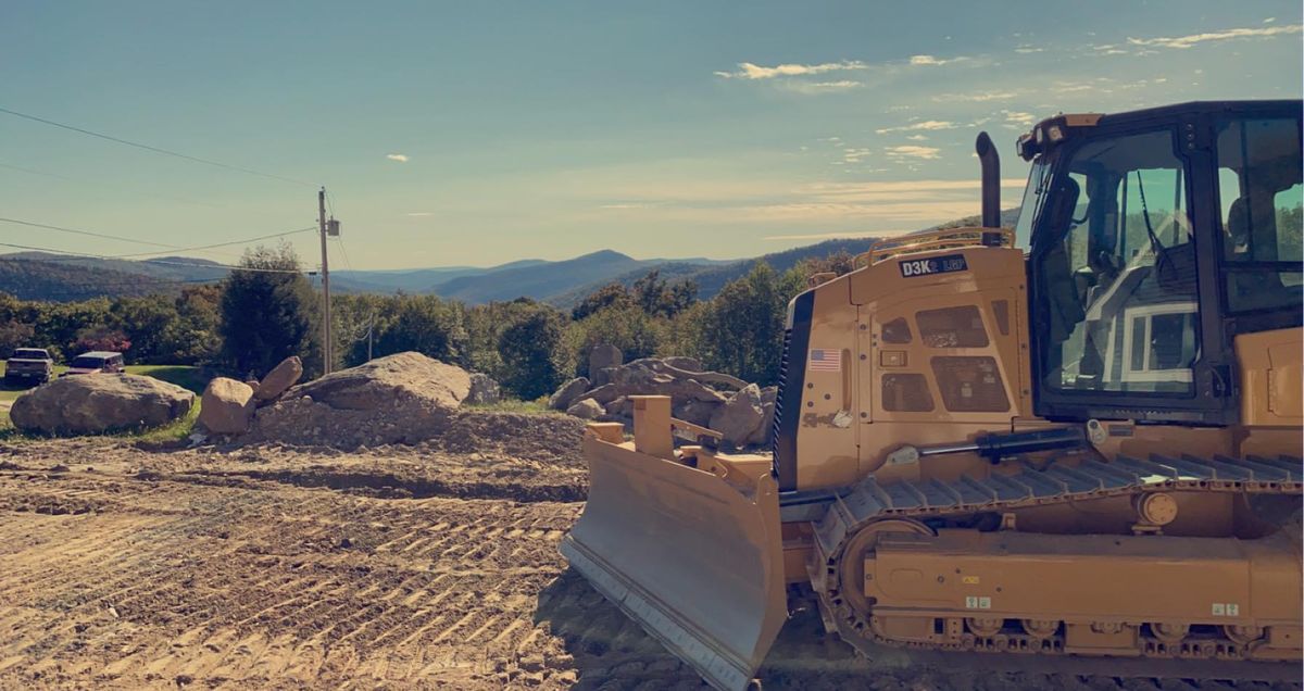 Land Grading for Jack Of All Blades in Windsor County, VT