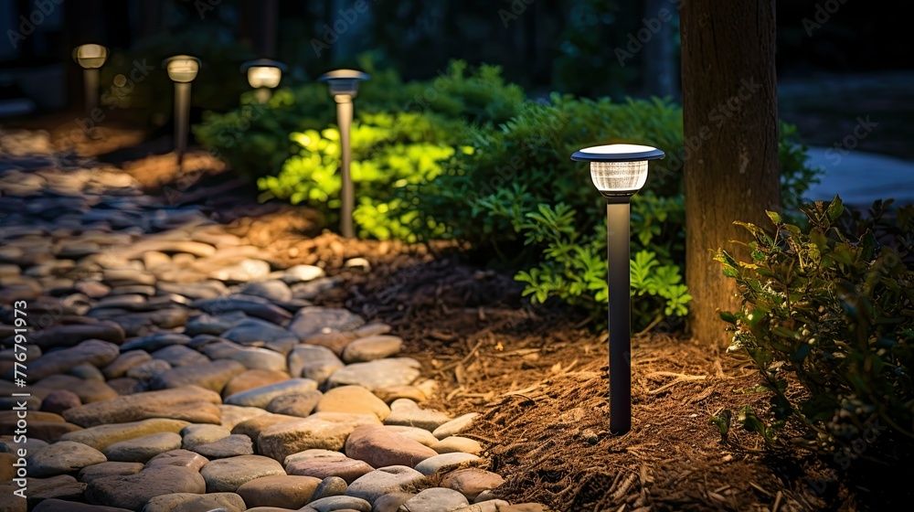 Landscape Lighting for Stafford.Works in Hendricks County, IN 