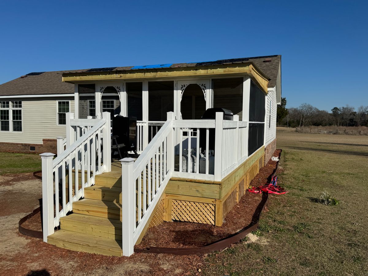 Decks & Porches for 4 In The Fire Fencing LLC in Darlington, SC