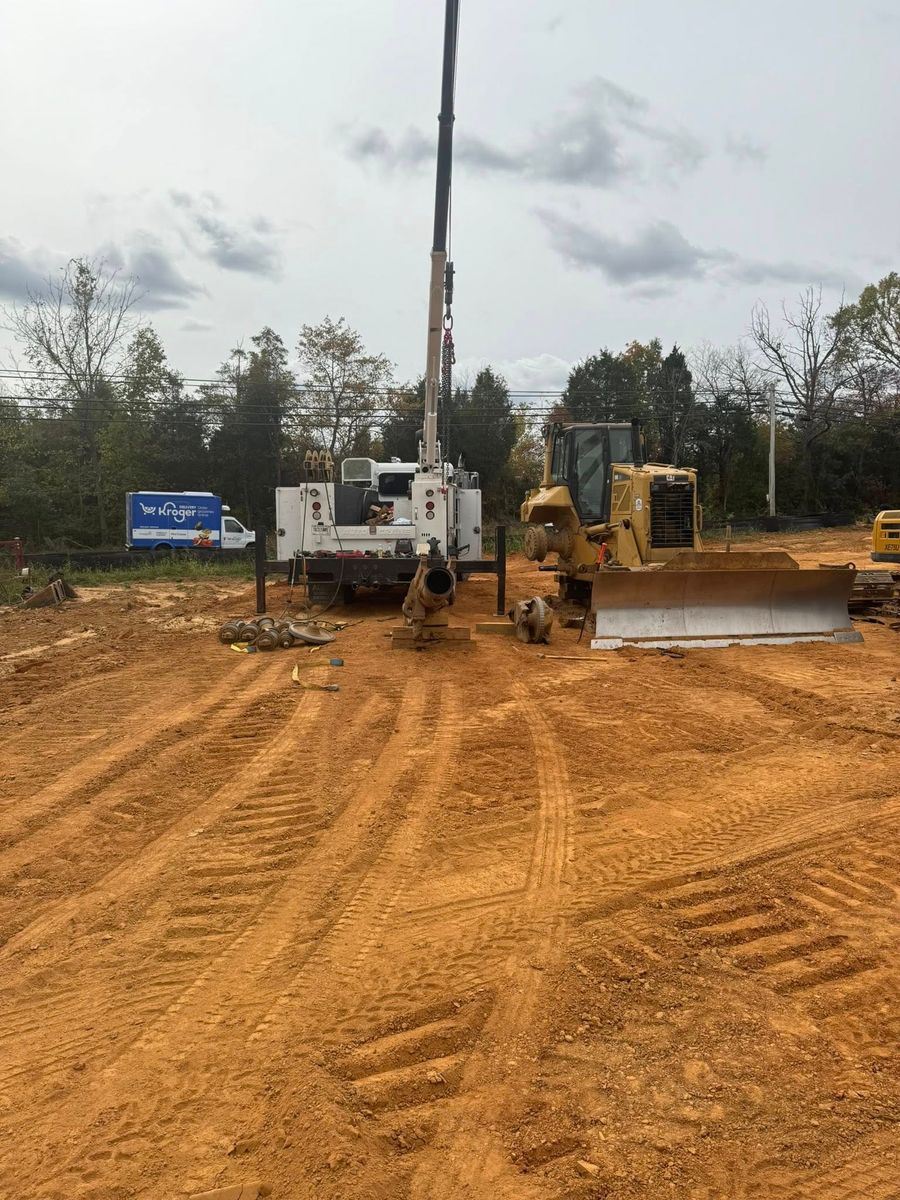Sitework for Danny Rhodes Trucking & Excavation in Shepherdsville, KY