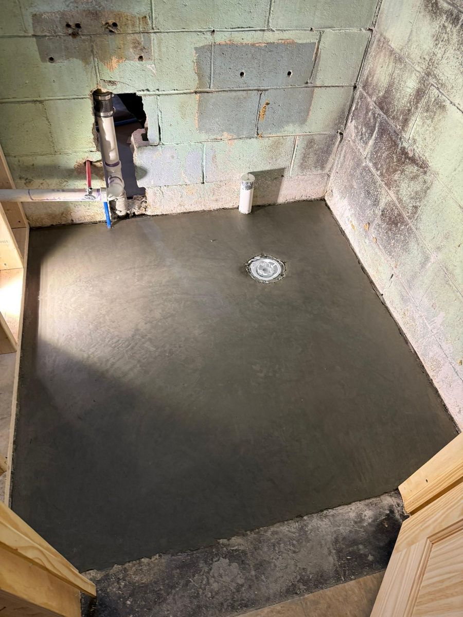 Basement, Block-Wall, Poured-Wall, & Other Foundations for Whitfield Concrete Construction in Solsberry, IN