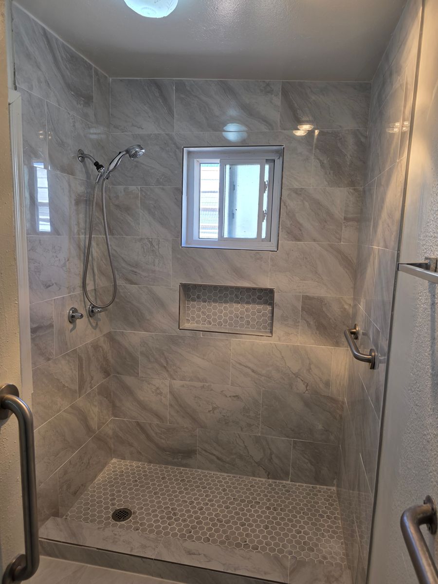 Bathroom Renovation for BDR Innovations in El Paso, TX