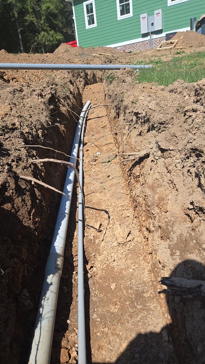 Septic Installation for Reed Family Builders LLC in Columbia, TN