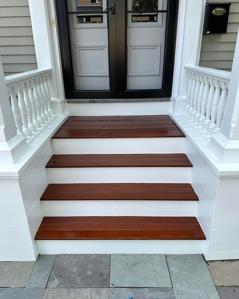Staining for Gilaj Painting LLC in North Andover, MA