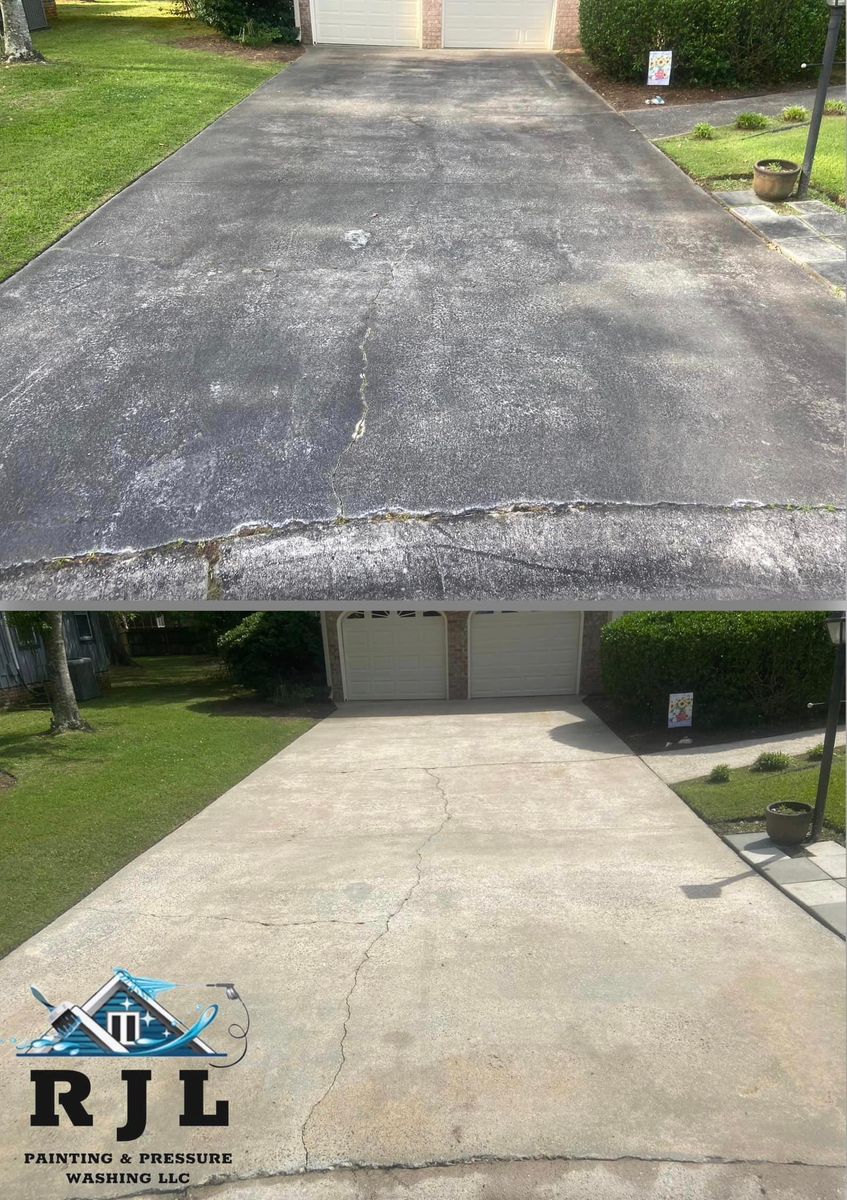 Concrete Cleaning for RJL Painting & Pressure Washing LLC in Charleston, SC