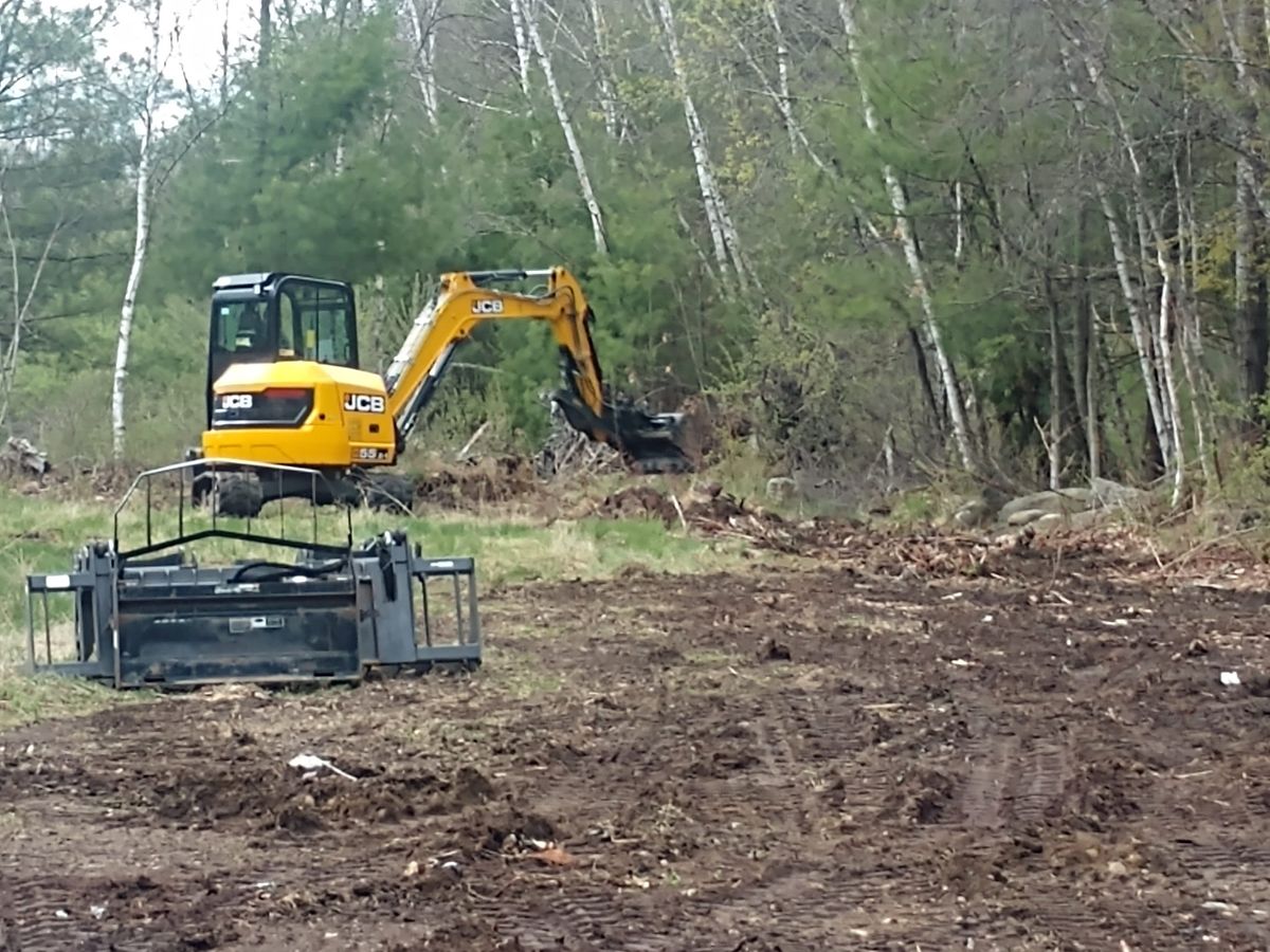 Demolition for MJS Excavating in Hardwick, MA