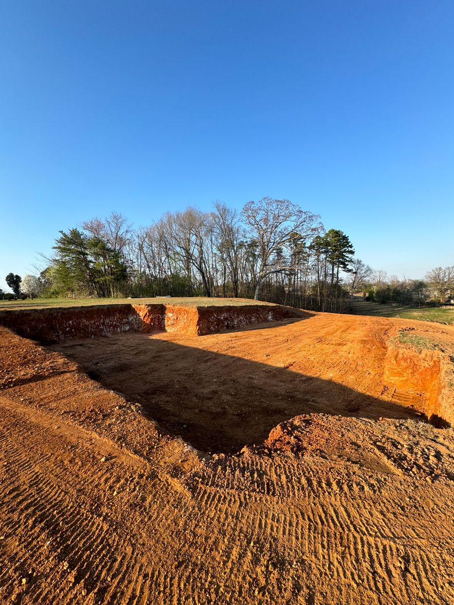 Site Preparation for Strange Excavating & Utilities in Lenoir City, TN