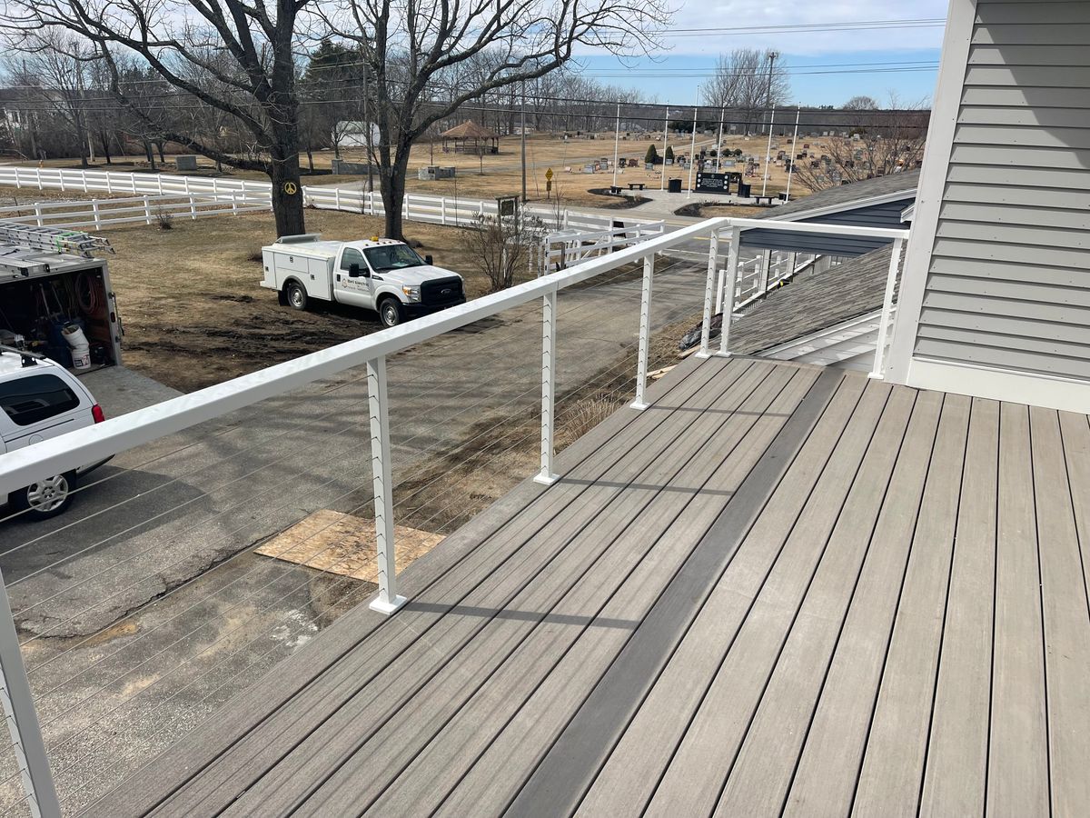 Deck Construction for McKenna General Contracting in Readfield, ME