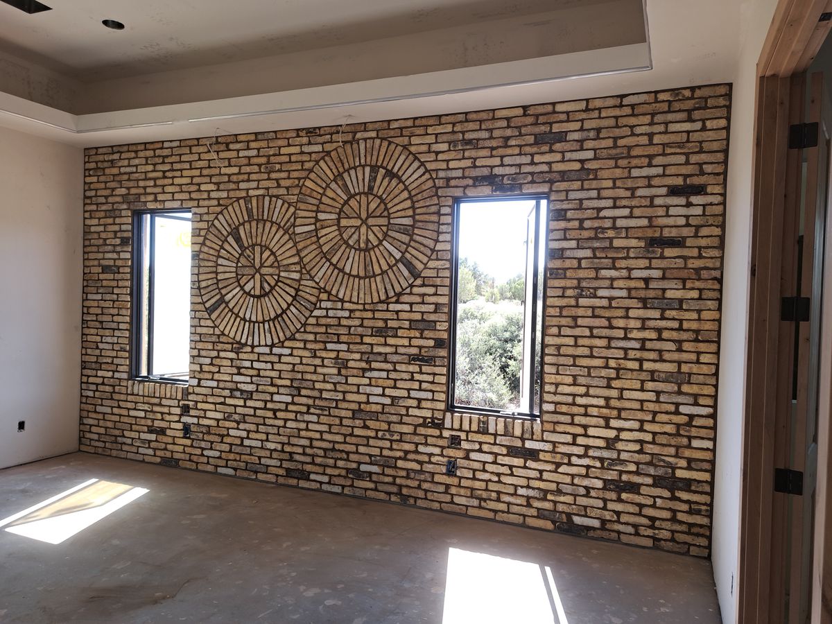 Custom Stone installation for Exquisite Techniques Construction LLC in Prescott, AZ