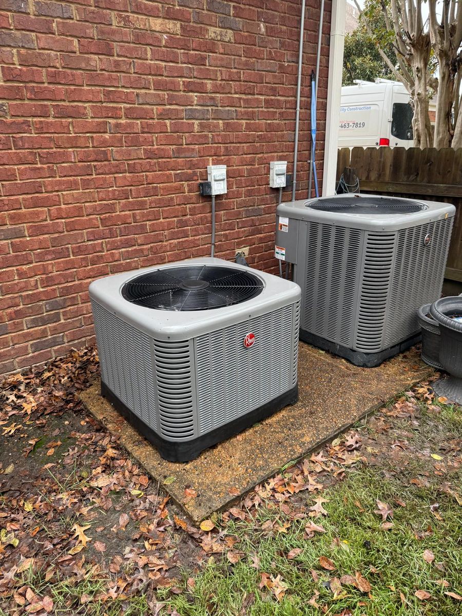 Installation of HVAC Systems for A+ Quality Construction in Lakeland, TN