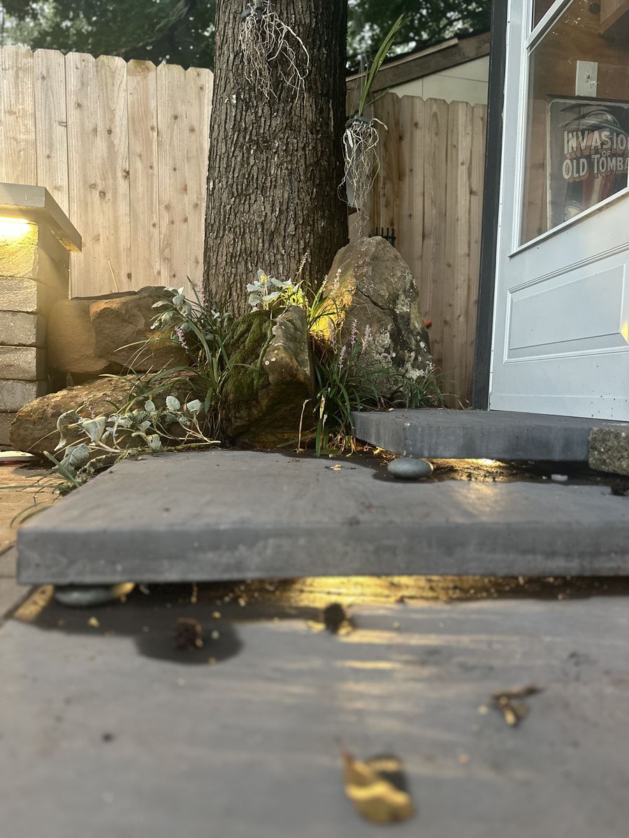 Hardscaping for Atlas Land Design in Creekside Park, TX