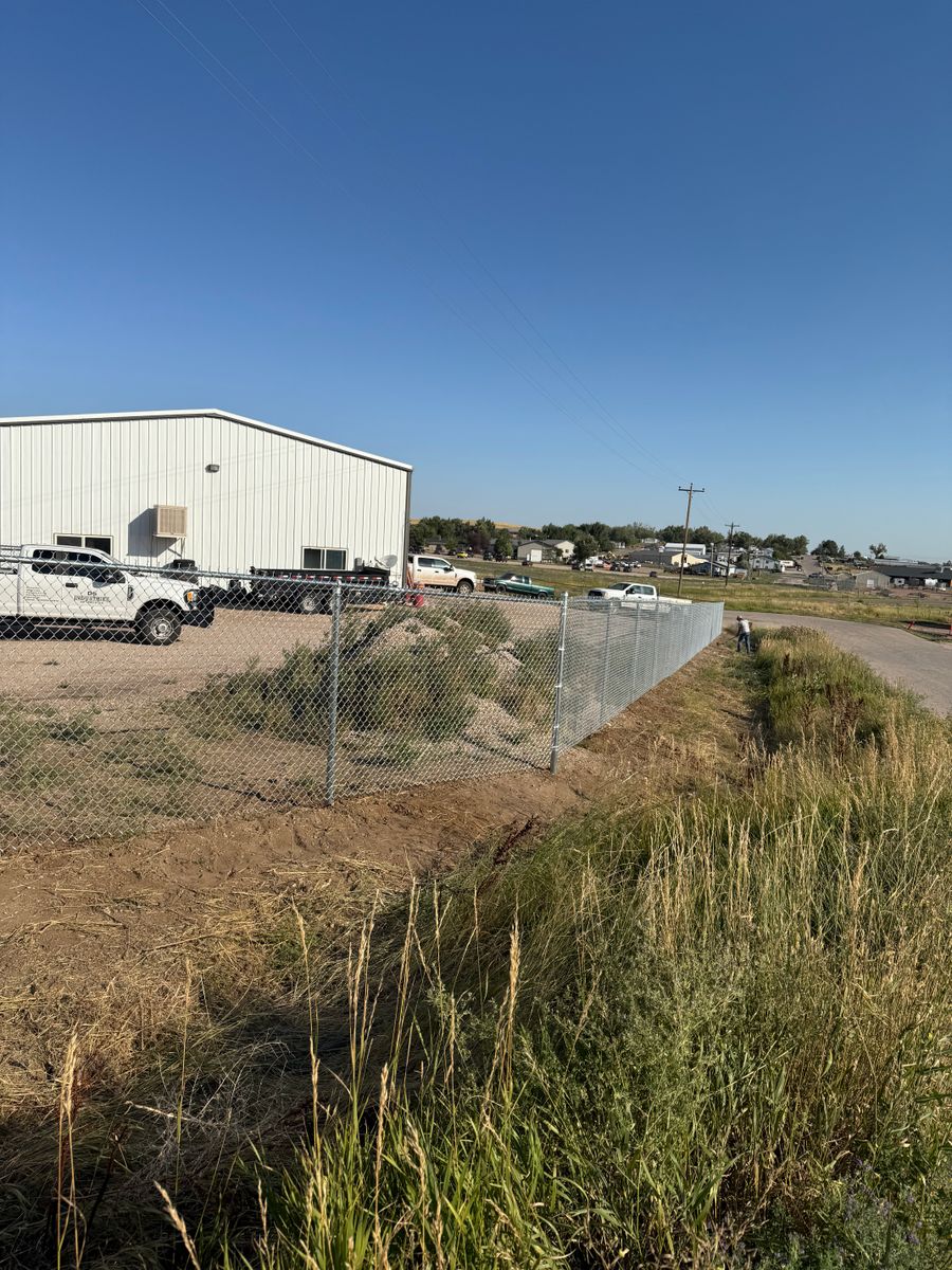 Fence Installation for DS Industries in Gillette, WY