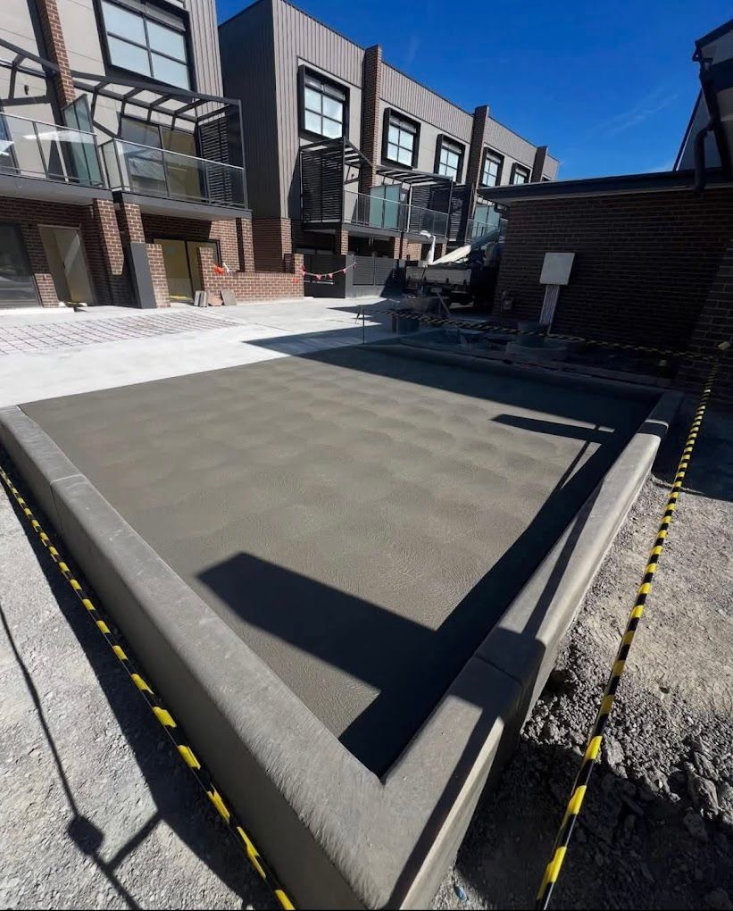Concrete Patios for Vanguard Concrete Creations in Winston-Salem, NC