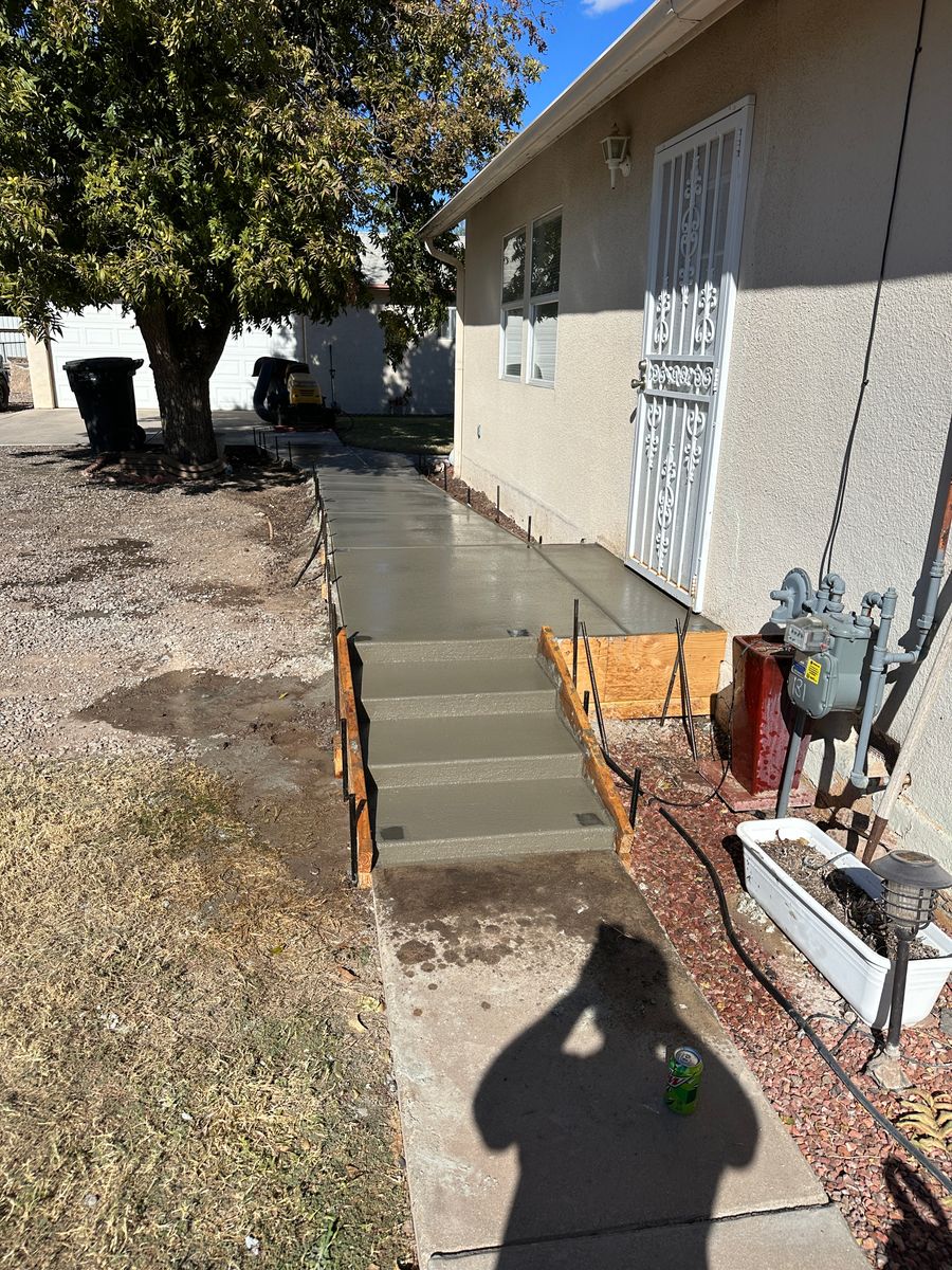 Stair Design & Installation for American Concrete Placement in Camp Verde, AZ