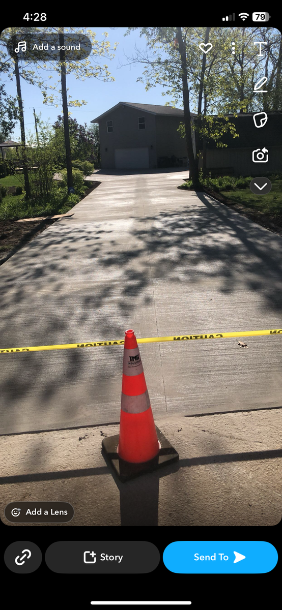 Concrete Driveways for Rasmussen Concrete in Appleton, WI