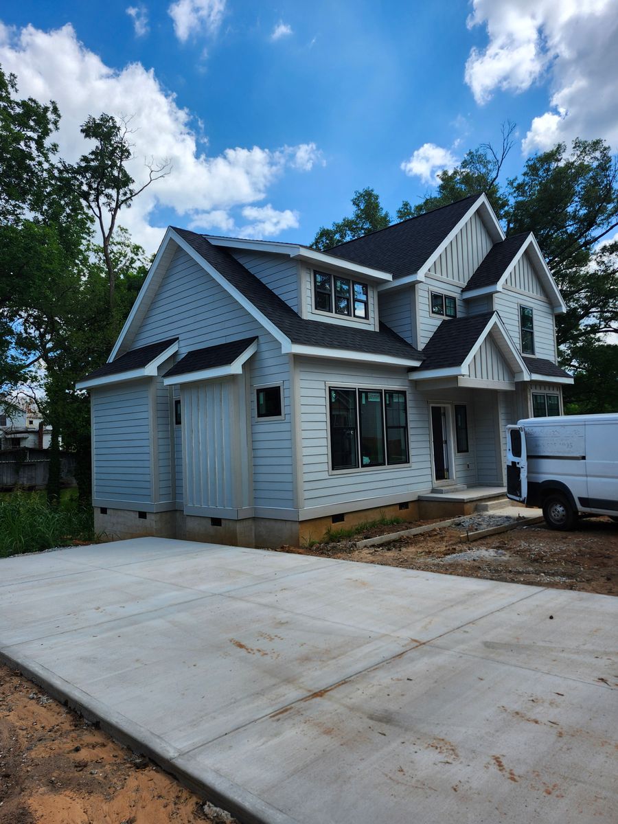 New Construction for AG Construction in Greenville, SC