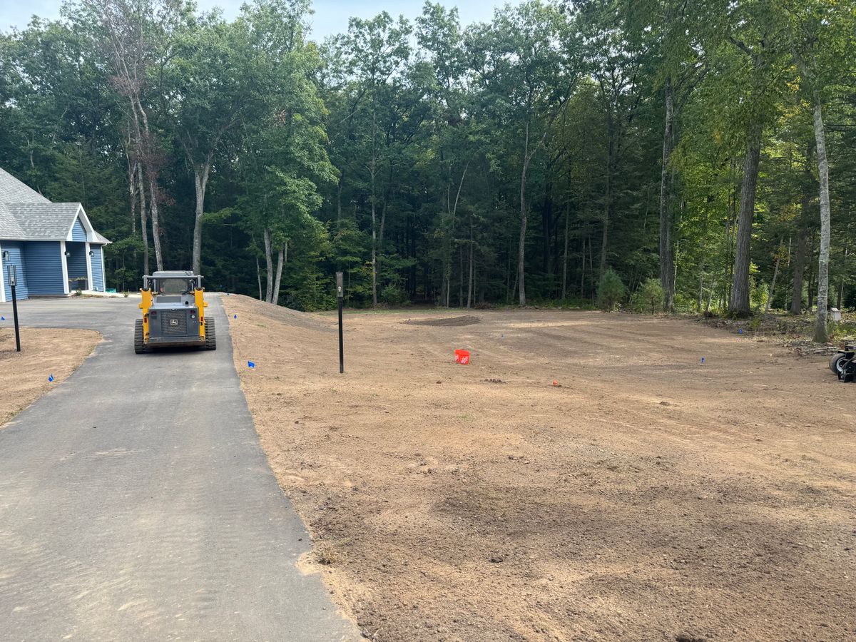 Lawn Installation for Lennon Land Management in Suffield, CT