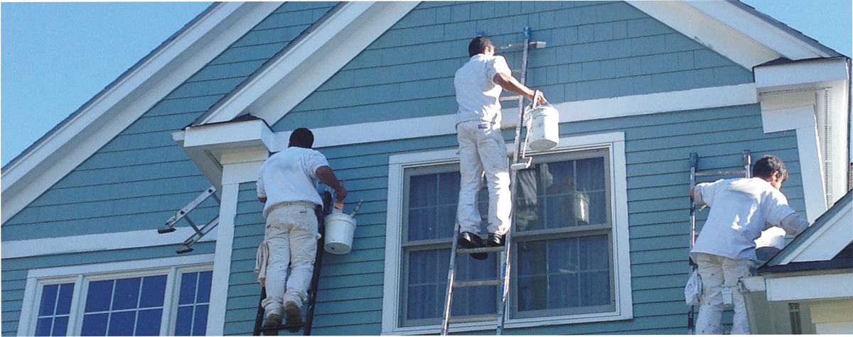 Exterior Painting for H&M Construction and Painting in Whitman, MA