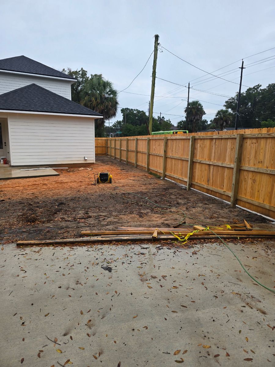 Fence Repair for Phillips Fencing Solutions in Pensacola, FL