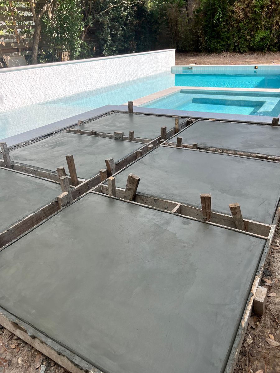 Flatwork for BigTex Concrete Construction in Houston, TX