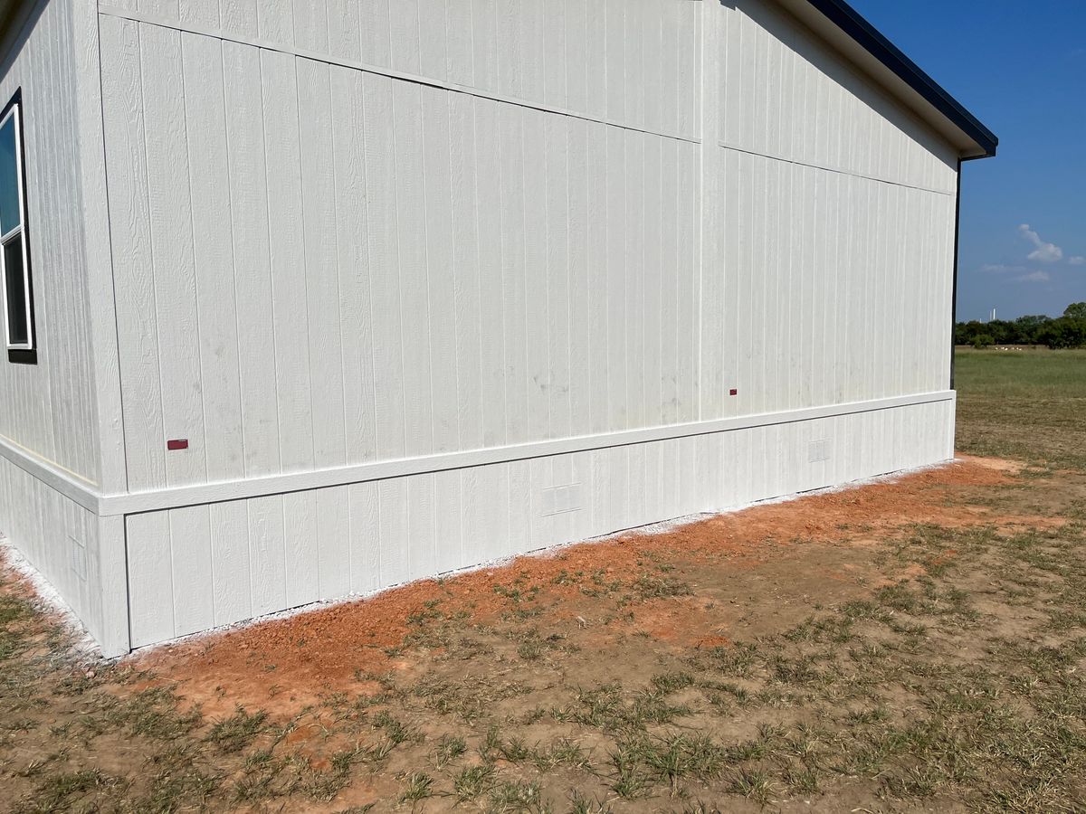 Mobile Home Skirting for BAKER Carpentry in Joshua, TX