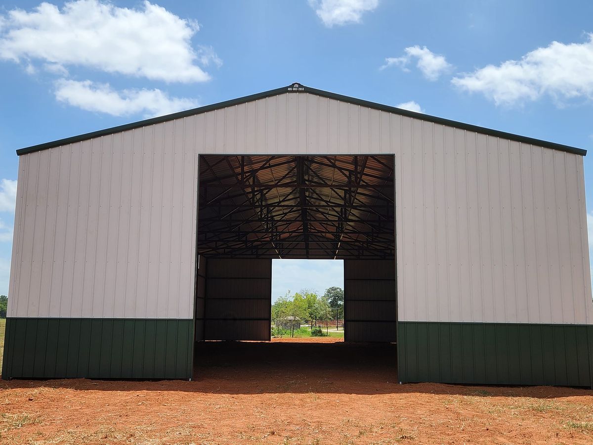 Oklahoma Commercial Steel Buildings (warehouses, agricultural, aviation, strip malls) for A-N-H Construction LLC in Oklahoma City, OK