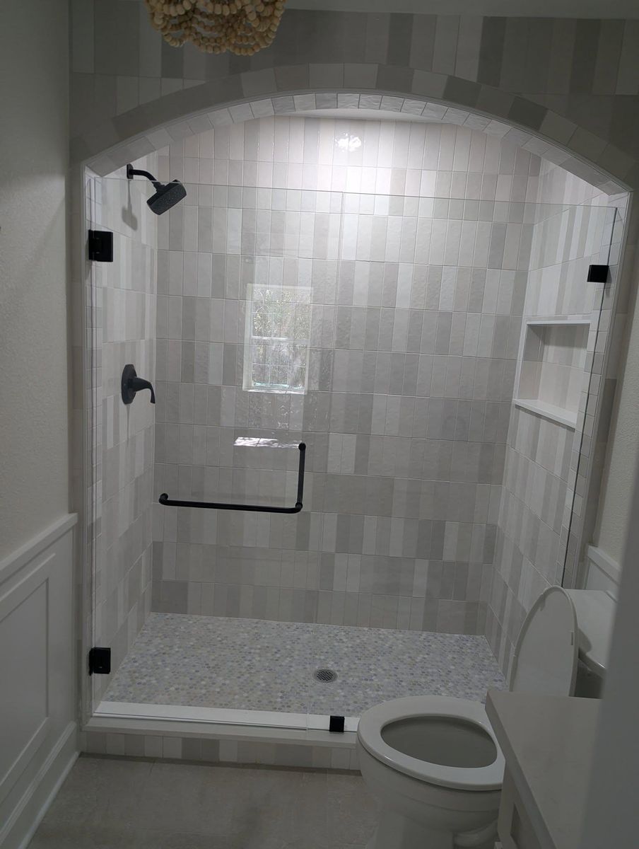 Bathroom Renovation for TopNotch Painting Solutions LLC in McAllen, TX