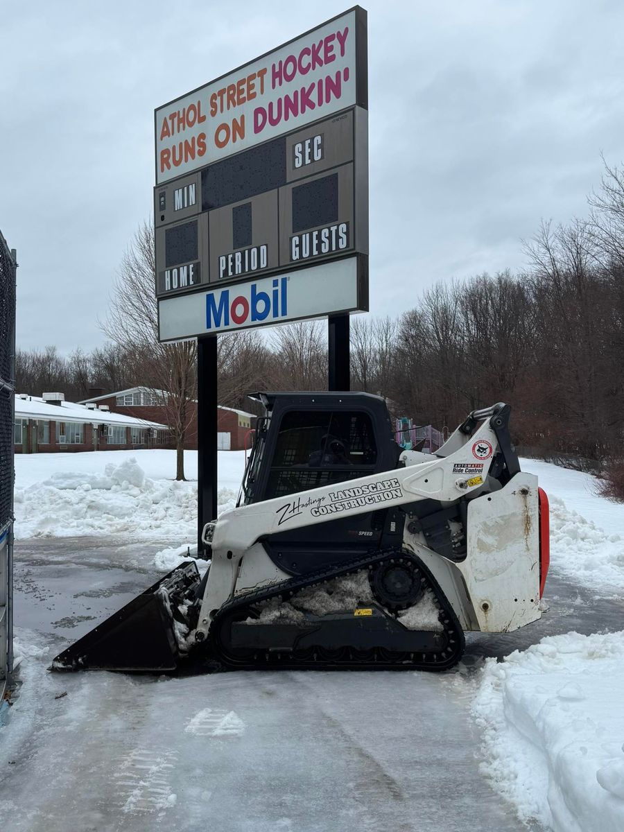 Residential and Commercial Snow Removal for Z. Hastings Landscape Construction in Templeton, MA